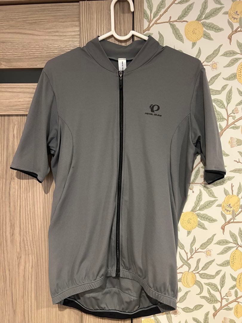 PEARL IZUMI グレー サイクルジャージ サイズL 3点セット