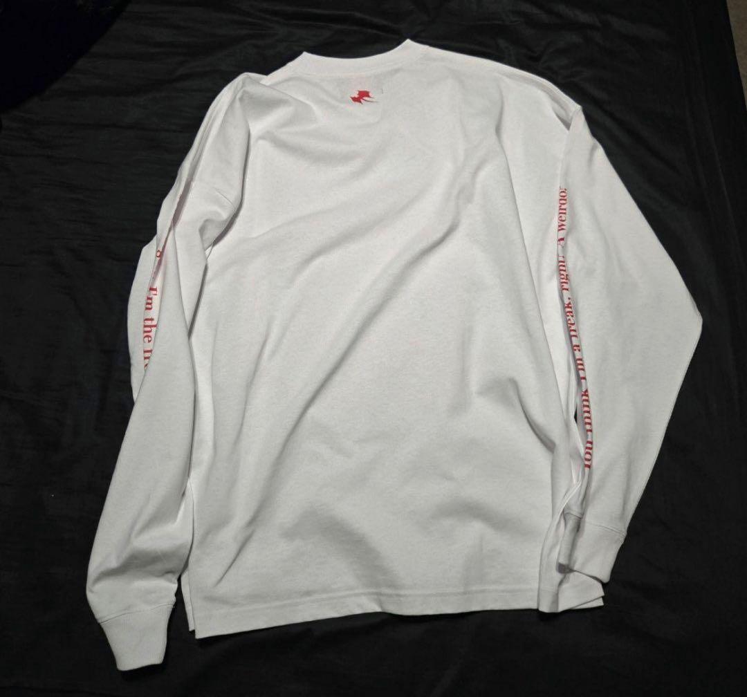 MOST L EVER LONG SLEEVE TEE ホワイトLサイズ