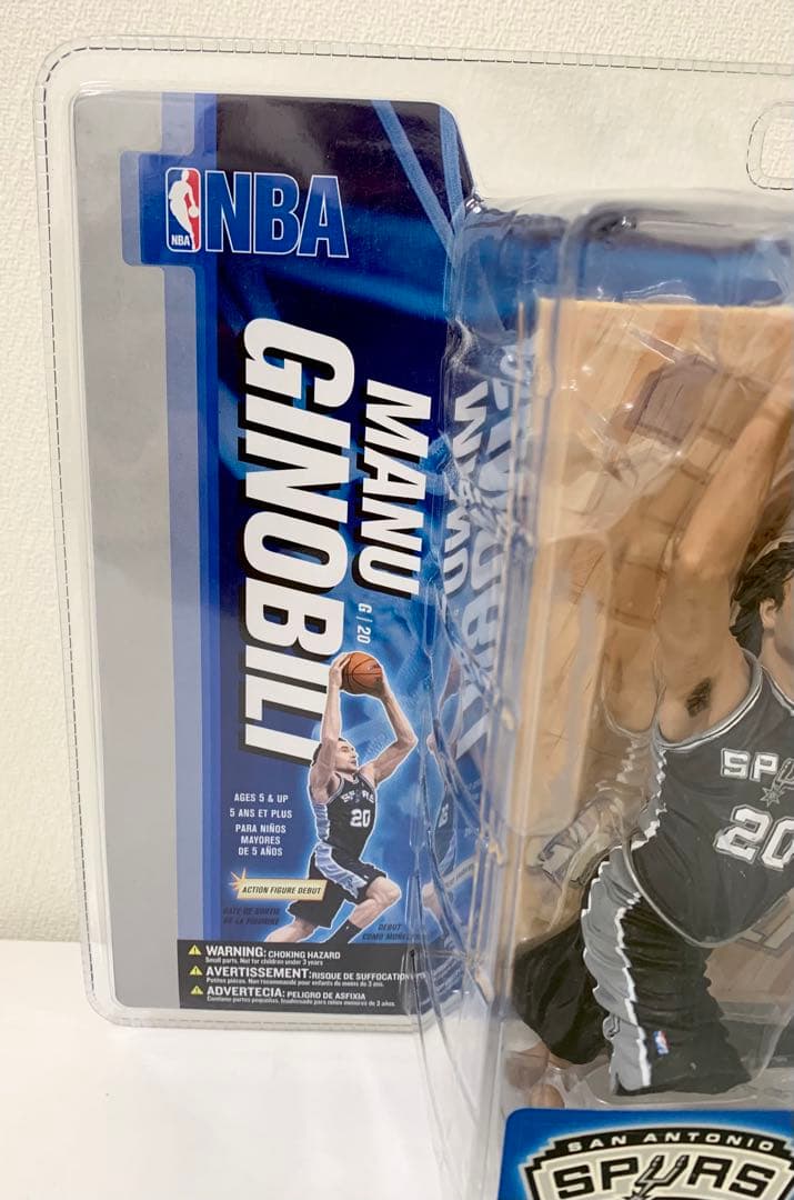 Mcfarlane マクファーレン NBAフィギュア マヌ・ジノビリ