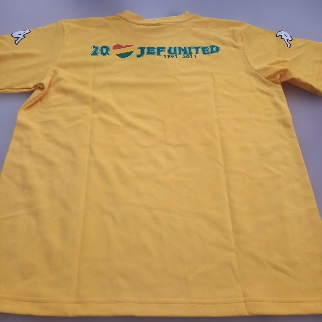 【もーもさん検討用】カッパ ジェフ市原・千葉 20th記念Tシャツ Lサイズ 黄