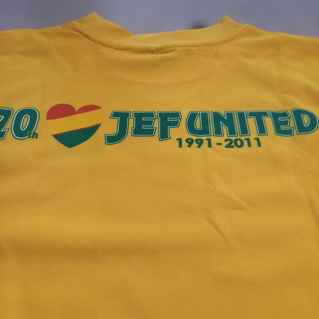 【もーもさん検討用】カッパ ジェフ市原・千葉 20th記念Tシャツ Lサイズ 黄
