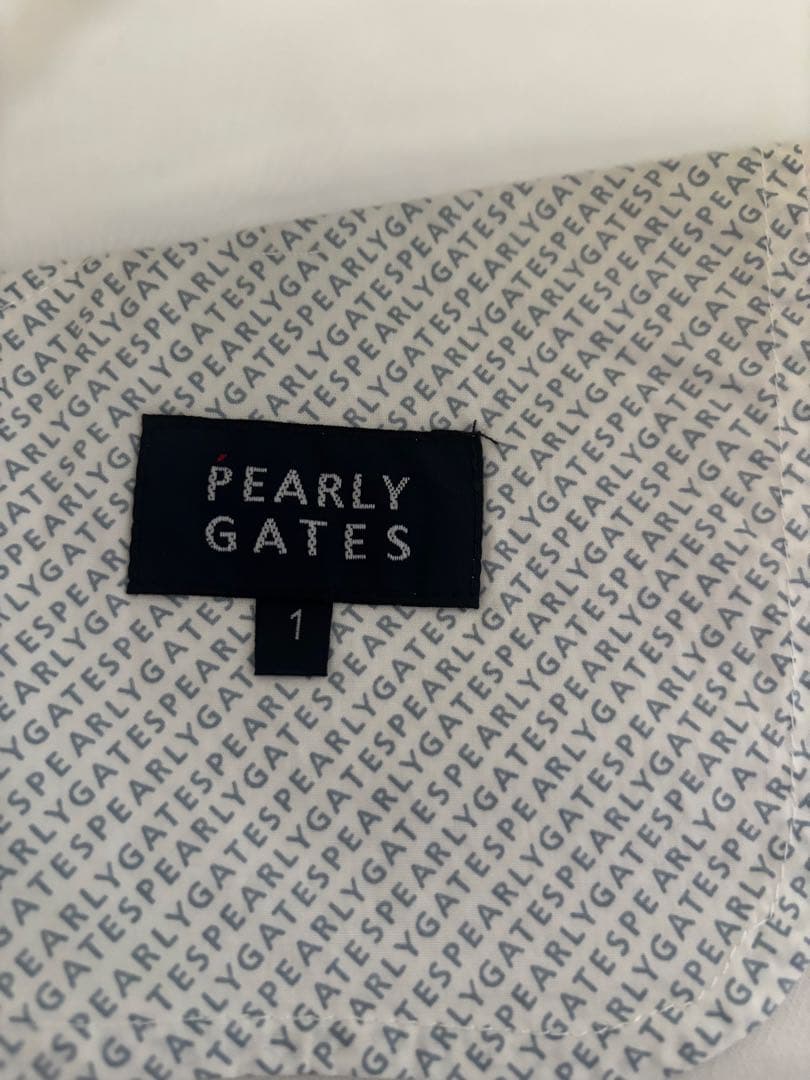 PEARLY GATES ホワイトスカート