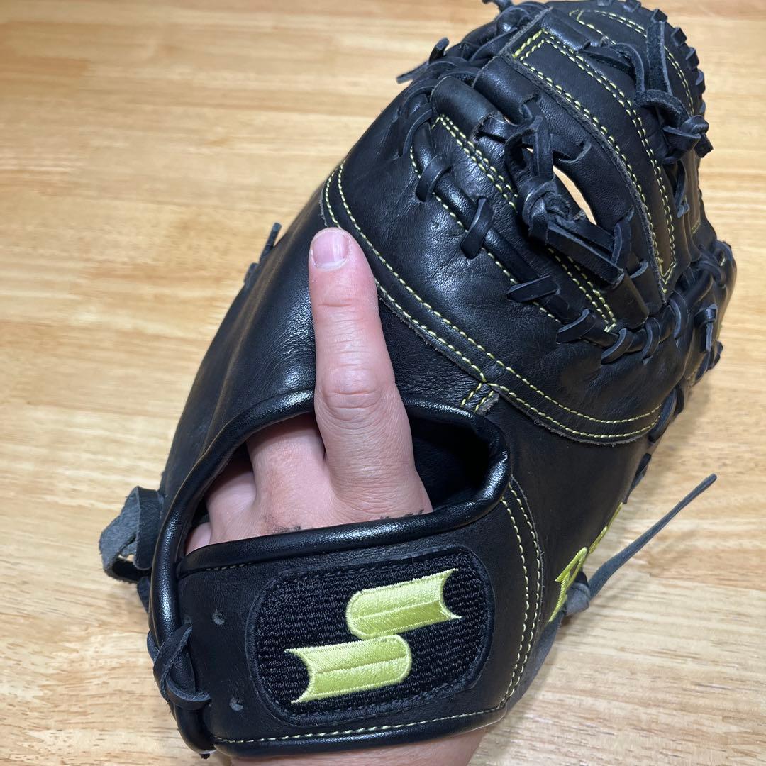 最終値下げ！SSK Pro 軟式野球グローブ 黒　ファーストミット
