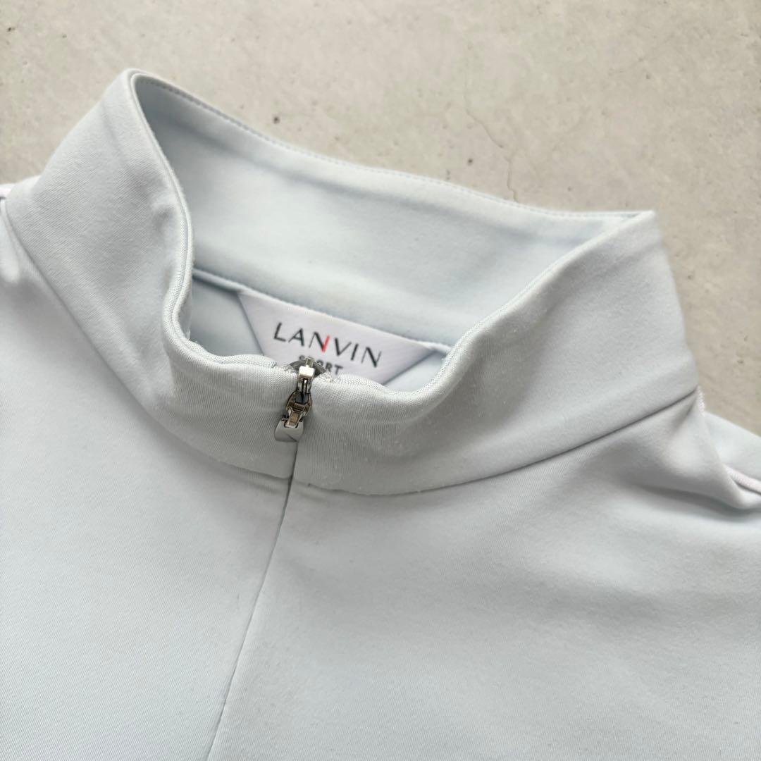 LANVIN SPORT ランバンスポール　ハーフジップ長袖シャツ 38