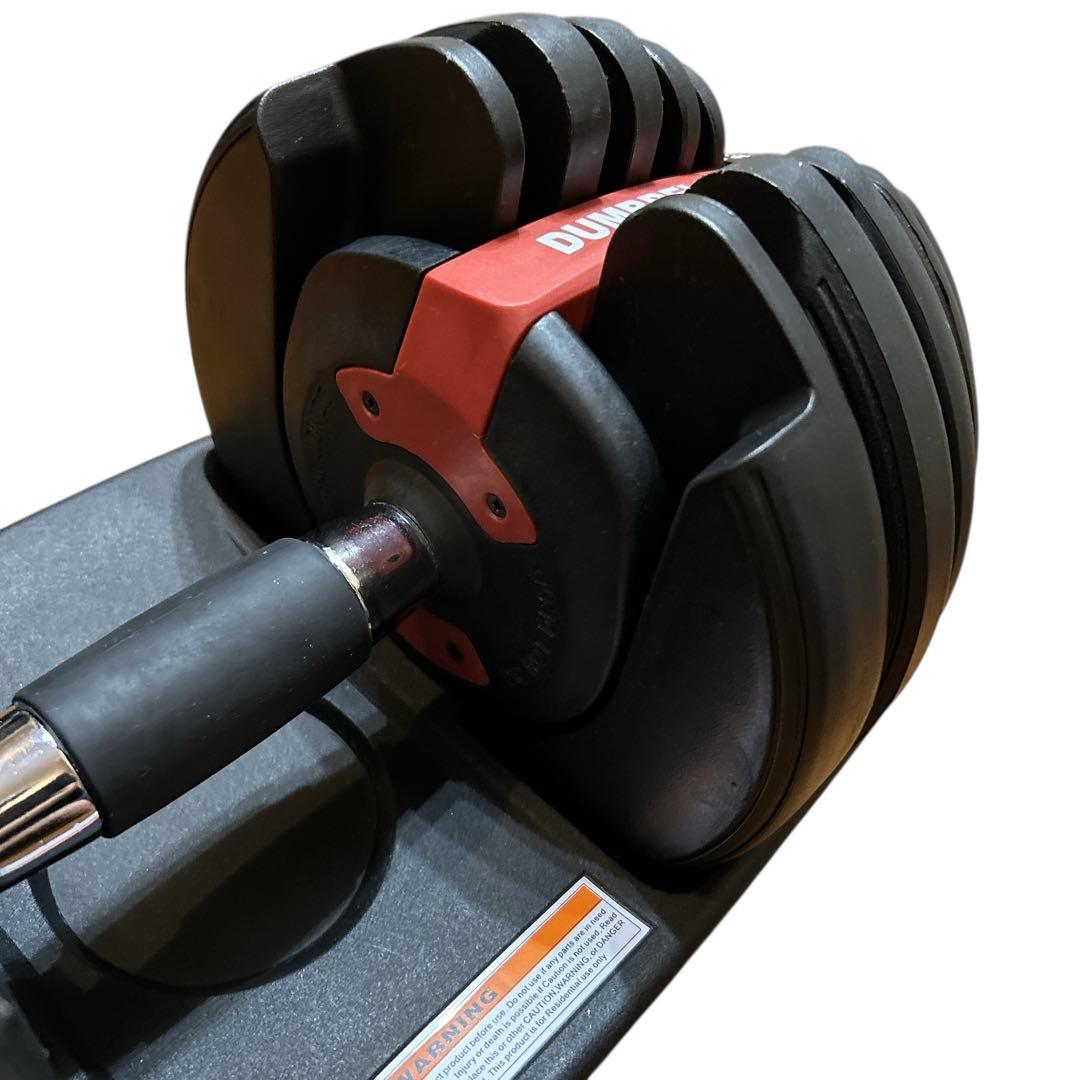 美品 DUMBELL① ダンベル 可変式 24kg TOPFILM