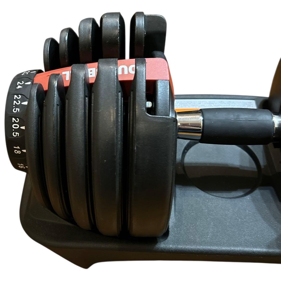 美品 DUMBELL① ダンベル 可変式 24kg TOPFILM