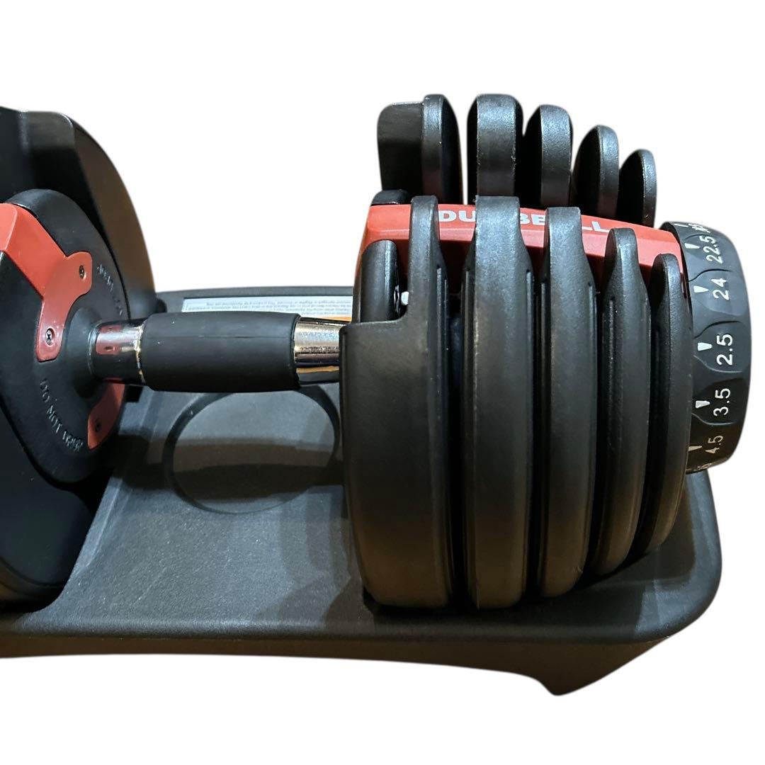 美品 DUMBELL① ダンベル 可変式 24kg TOPFILM