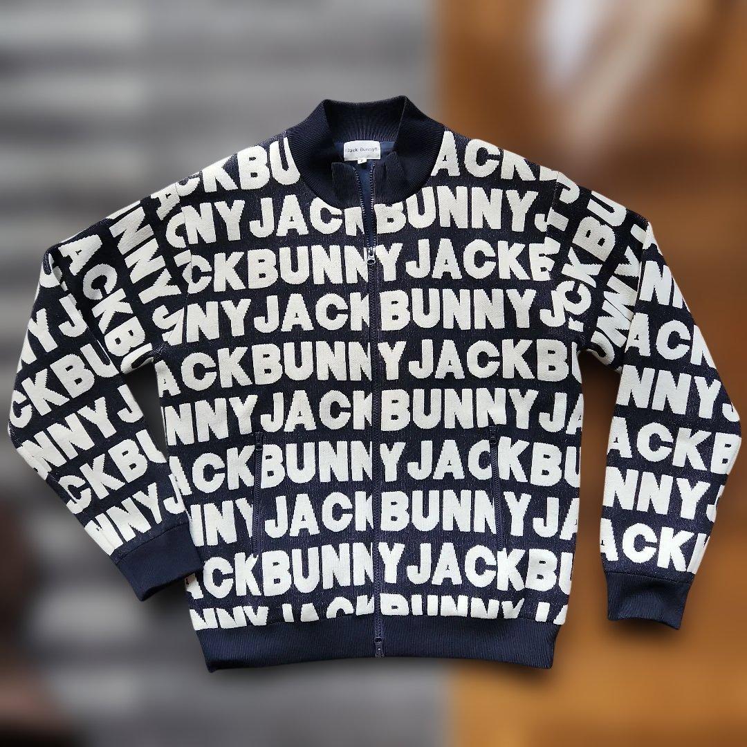 Jack Bunny!! メンズゴルフウエア　立体文字ブルゾン サイズ6