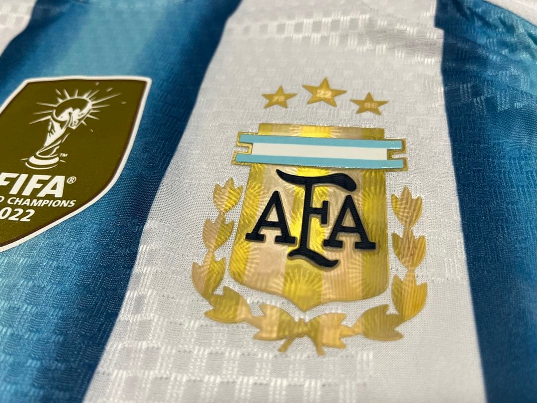 【長袖】②2026 アルゼンチン代表 ホーム ユニフォームL 新品
