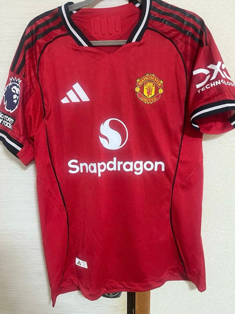 【新品】クーニャ　マンチェスターユナイテッド選手仕様　25/26ホーム　PL仕様