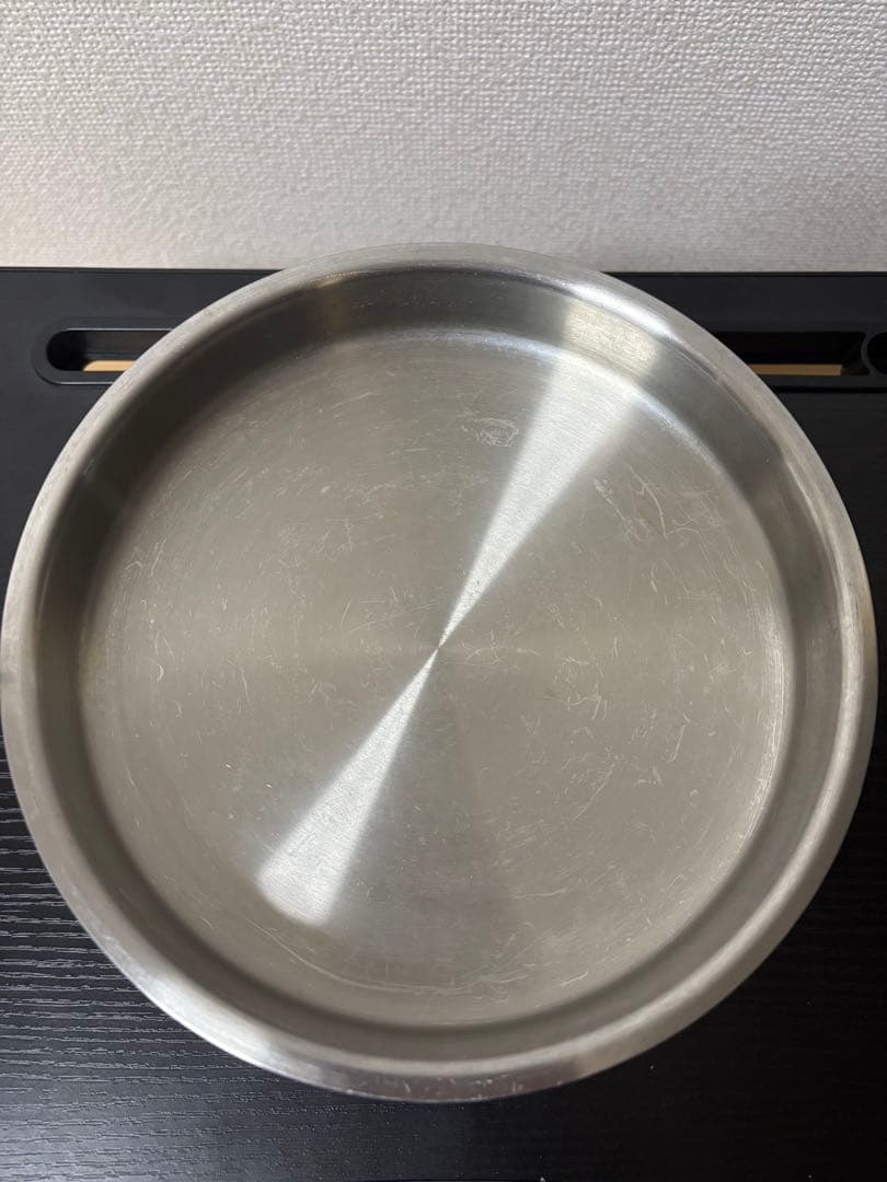 【中古品】アムウェイ　Amway Queen 大ソースパン 旧型　ガス・IH対応