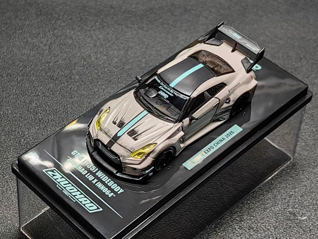 イノモデル 1/64 日産 GT-R R35 ワイドボディ HEC2025