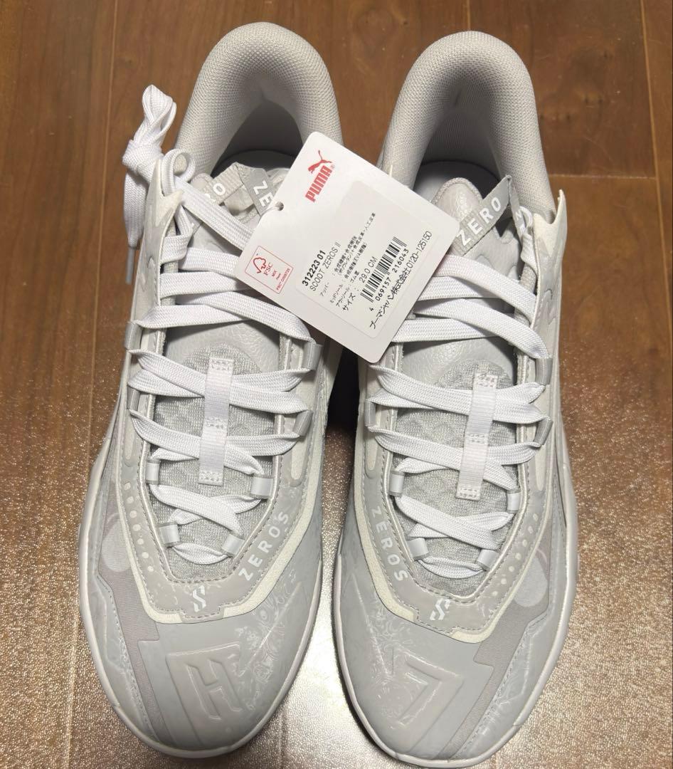 ジ*ー様 【新品未使用】PUMA Scoot Zeros Ⅱ グレー 29cm