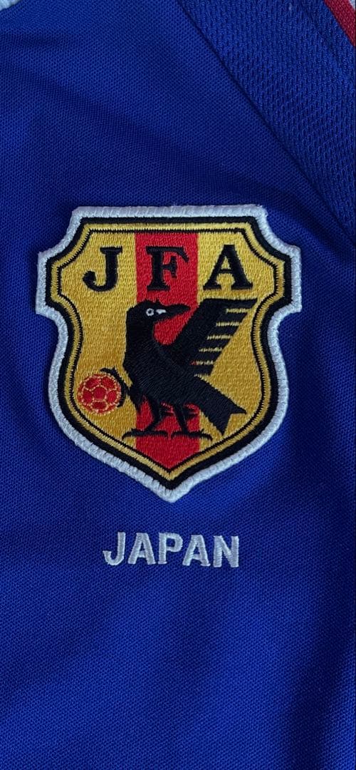2001年コンフェデレーション　カップ【日本代表ユニフォームM寸】アディダス。
