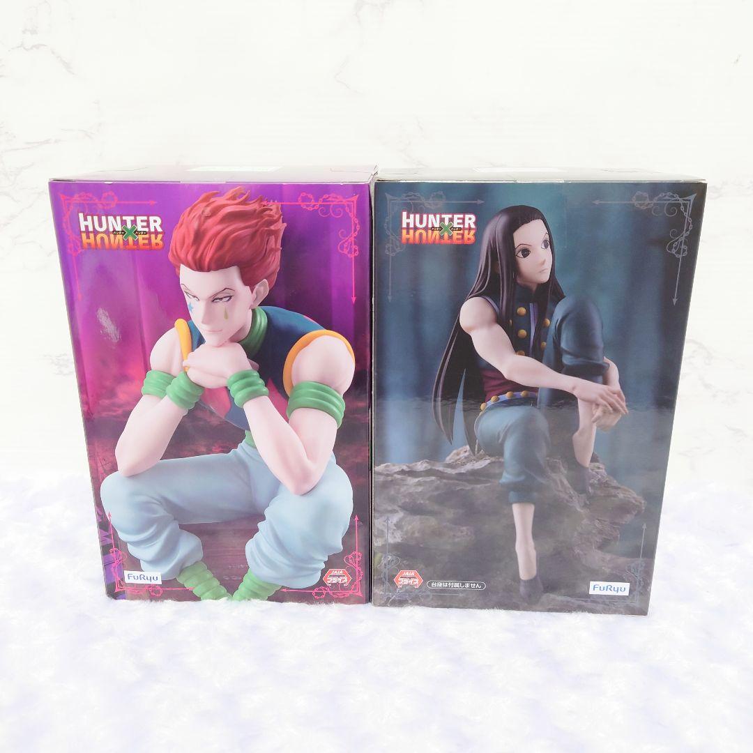 HUNTER×HUNTER　ぬーどるストッパーフィギュア　ヒソカ　イルミ