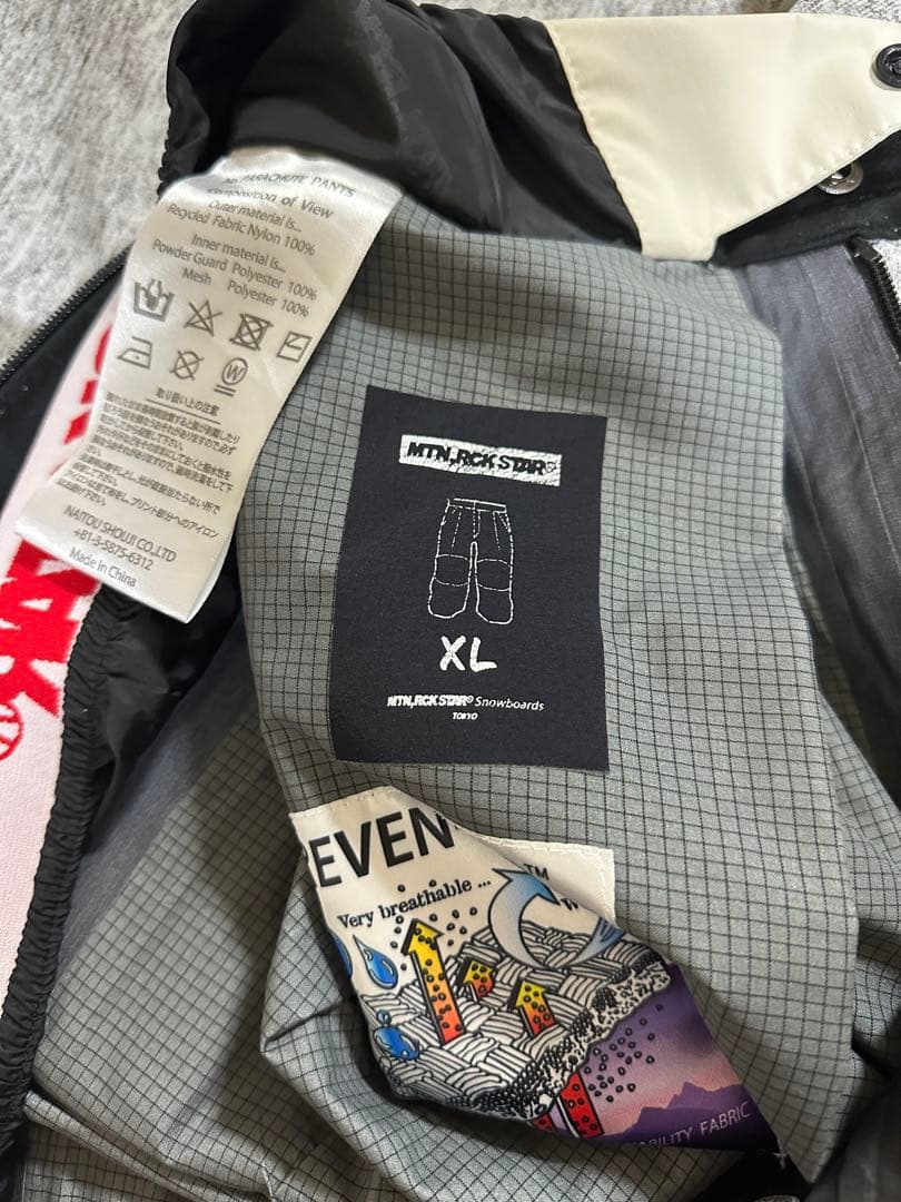 マウンテンロックスター PARACHUTE PANTS XL