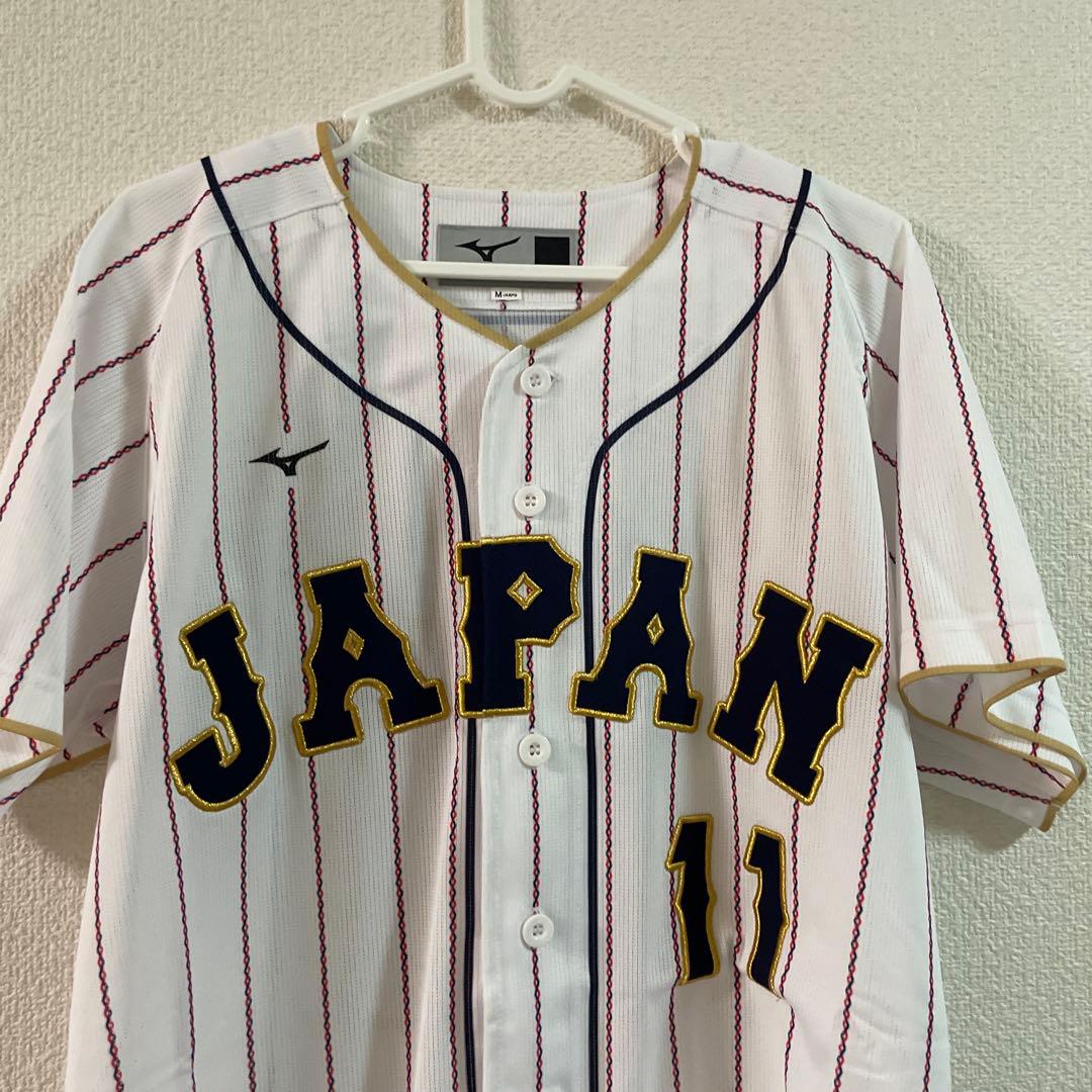 侍JAPAN ダルビッシュ 11 ユニフォーム M 2023wbc 刺繍