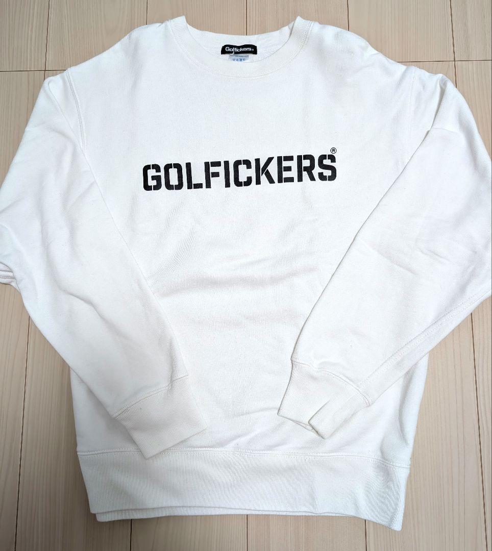 GOLFIGKERS スウェット Lサイズ ホワイト