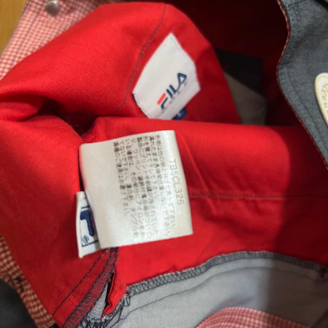 未使用★FILA ゴルフスカート　Ｌサイズ デニム　ストレッチ　プリーツ