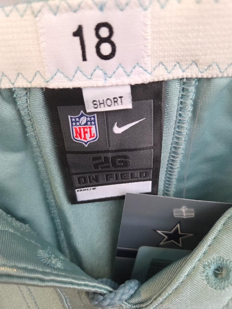 NIKE NFL アメフト ゲームパンツ ライトブルー サイズ26