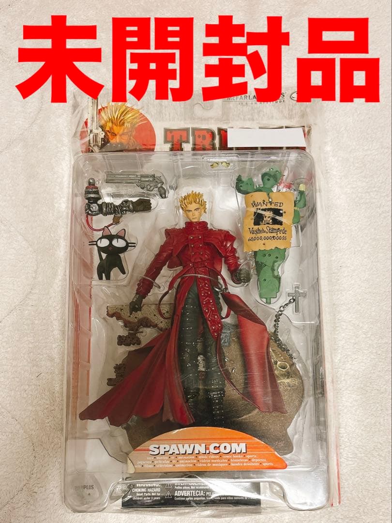 【未開封】ヴァッシュ フィギュア トライガン （スポーン SPAWN.COM）