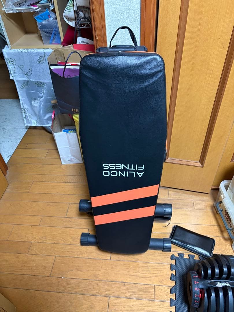 Motions 可変式ダンベル40㎏×2 トレーニングベンチ付き