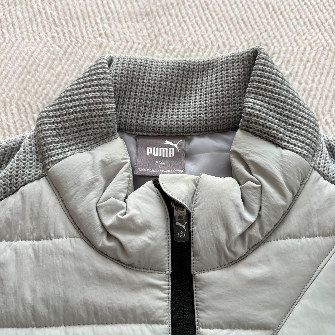 PUMA ゴルフ 中綿切替ジャケット