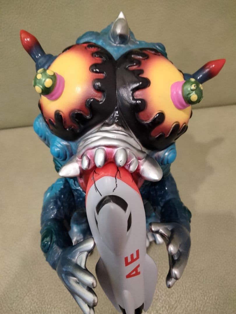 ソフビ　エレガブ　ネビュラ　izumonster 安楽安作　ブルマァク　怪獣