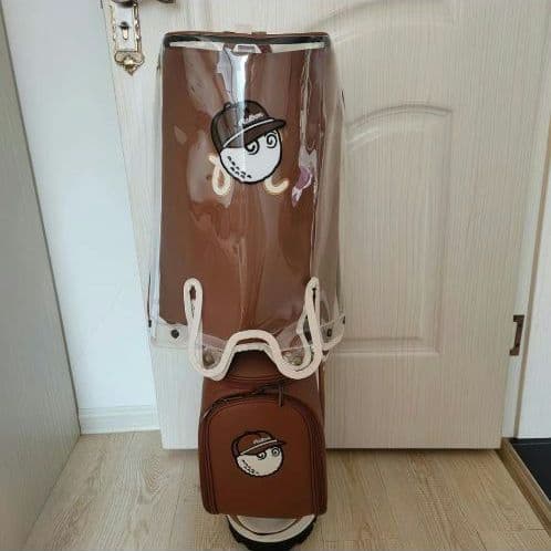 マルボンゴルフmalbon golf マルボン キャディバッグブラウン新品
