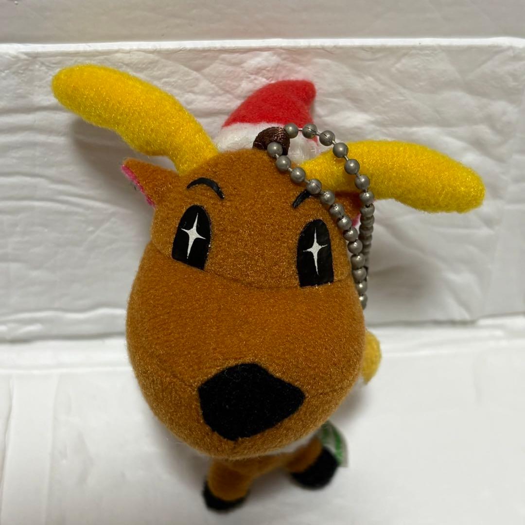 どうぶつの森　ジングル　ぬいぐるみキーホルダー　平成レトロ　当時物　クリスマス