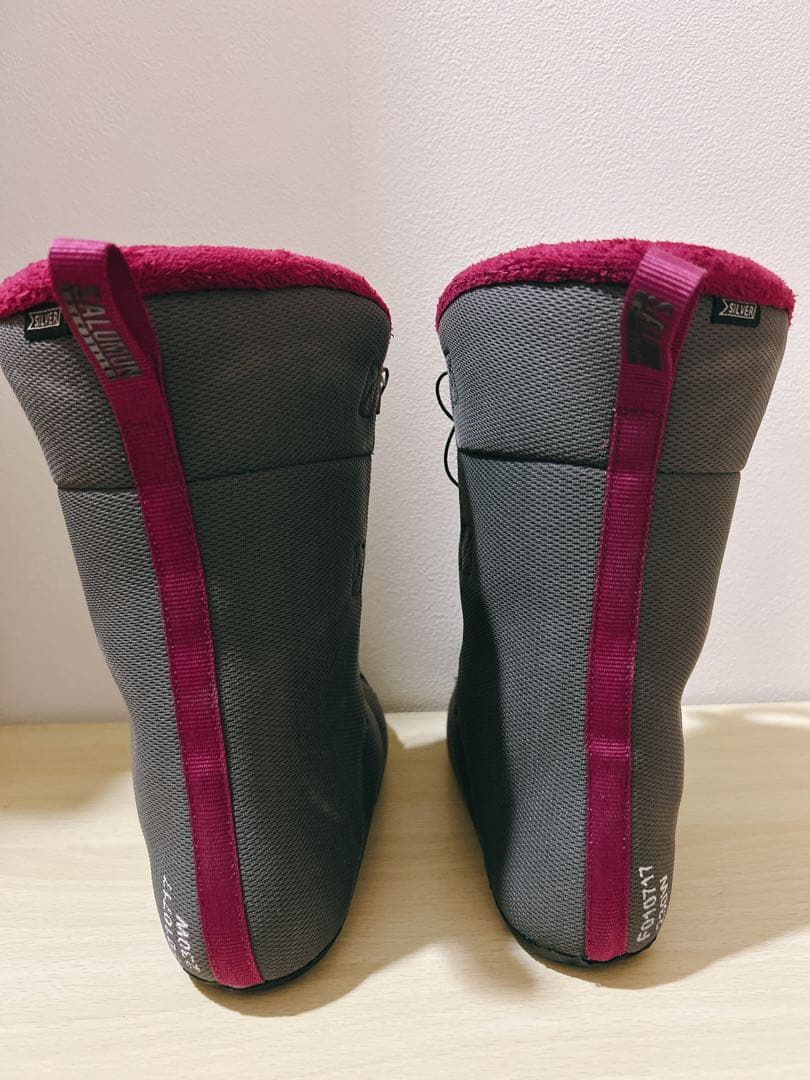 美品 Salomon Pearl スノーボードブーツ 23cm グレー/ピンク