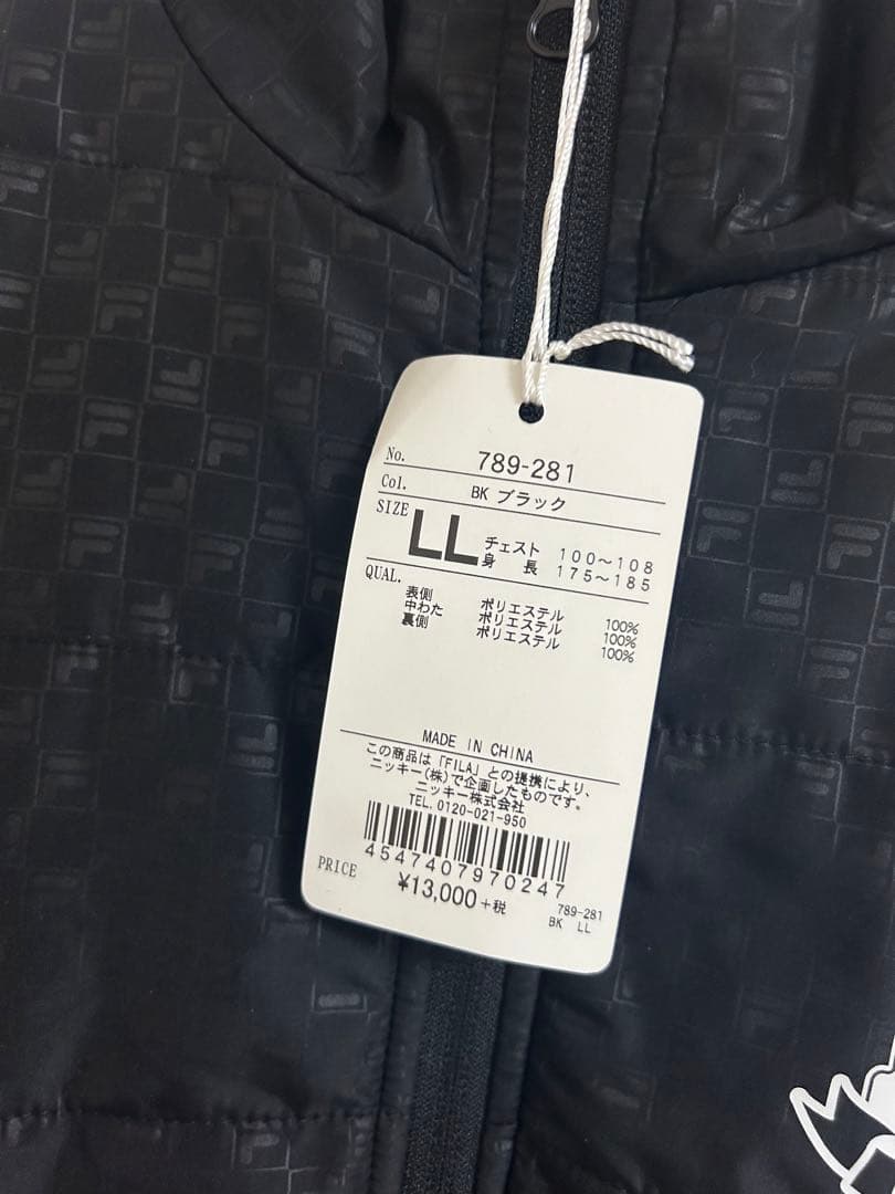 新品☆FILA GOLF☆中綿ダウンジャケット