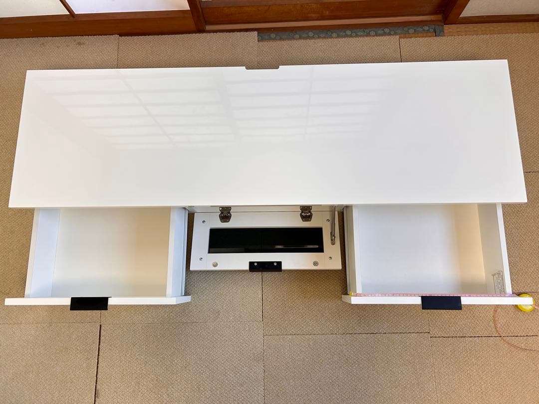 ホワイト テレビ台 引き出し付き 140cm