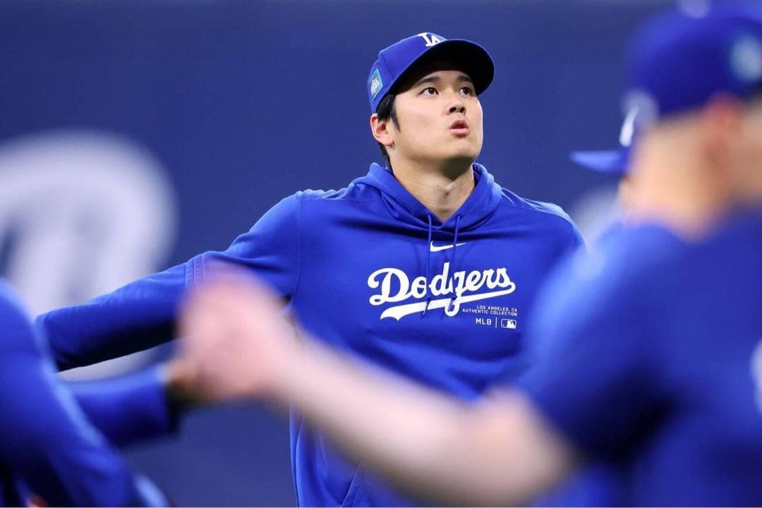 【正規品】大谷翔平 MLBドジャース NIKE 選手仕様フーディー JL