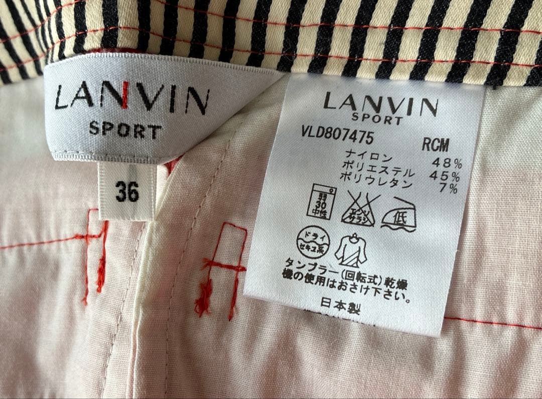 LANVIN SPORT ゴルフウェア パンツ 女性用 サイズ36 ピンク