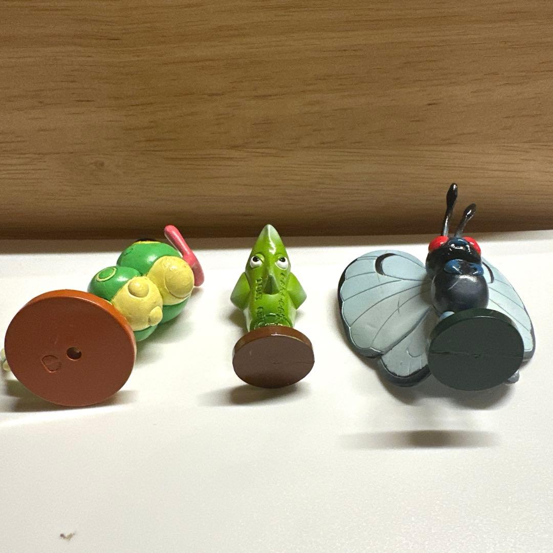 ポケモン【初期】 キャタピー　トランセル　バタフリー