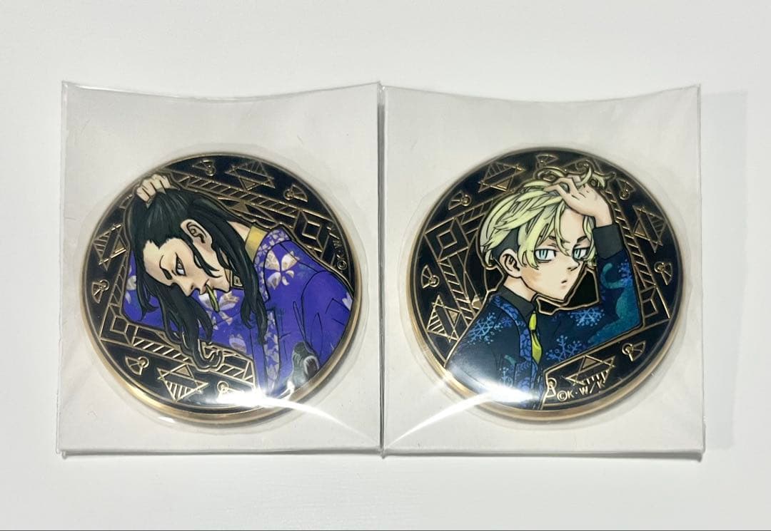 東京卍リベンジャーズ 場地圭介 松野千冬 くじ 原画展 アクリルスタンド