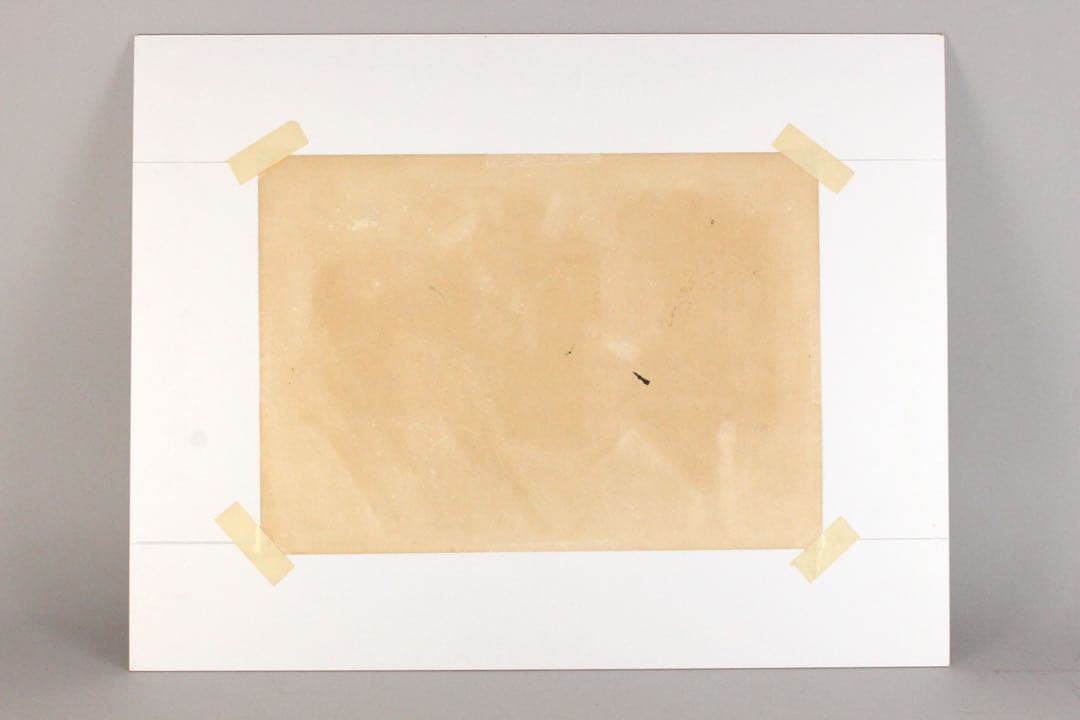 No2307 額装　牛島憲之「墨東」　木版画　直筆サイン　真作　風景画　送料無料