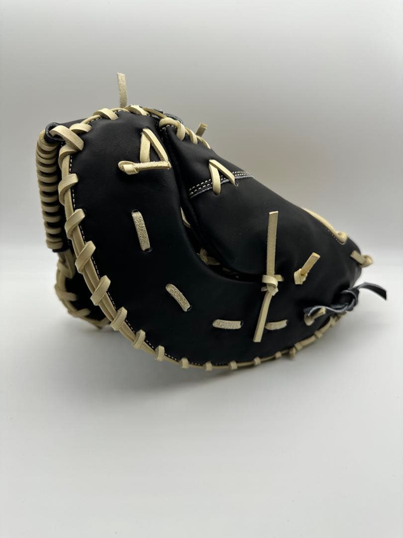 硬式野球グローブ 黒 レザー