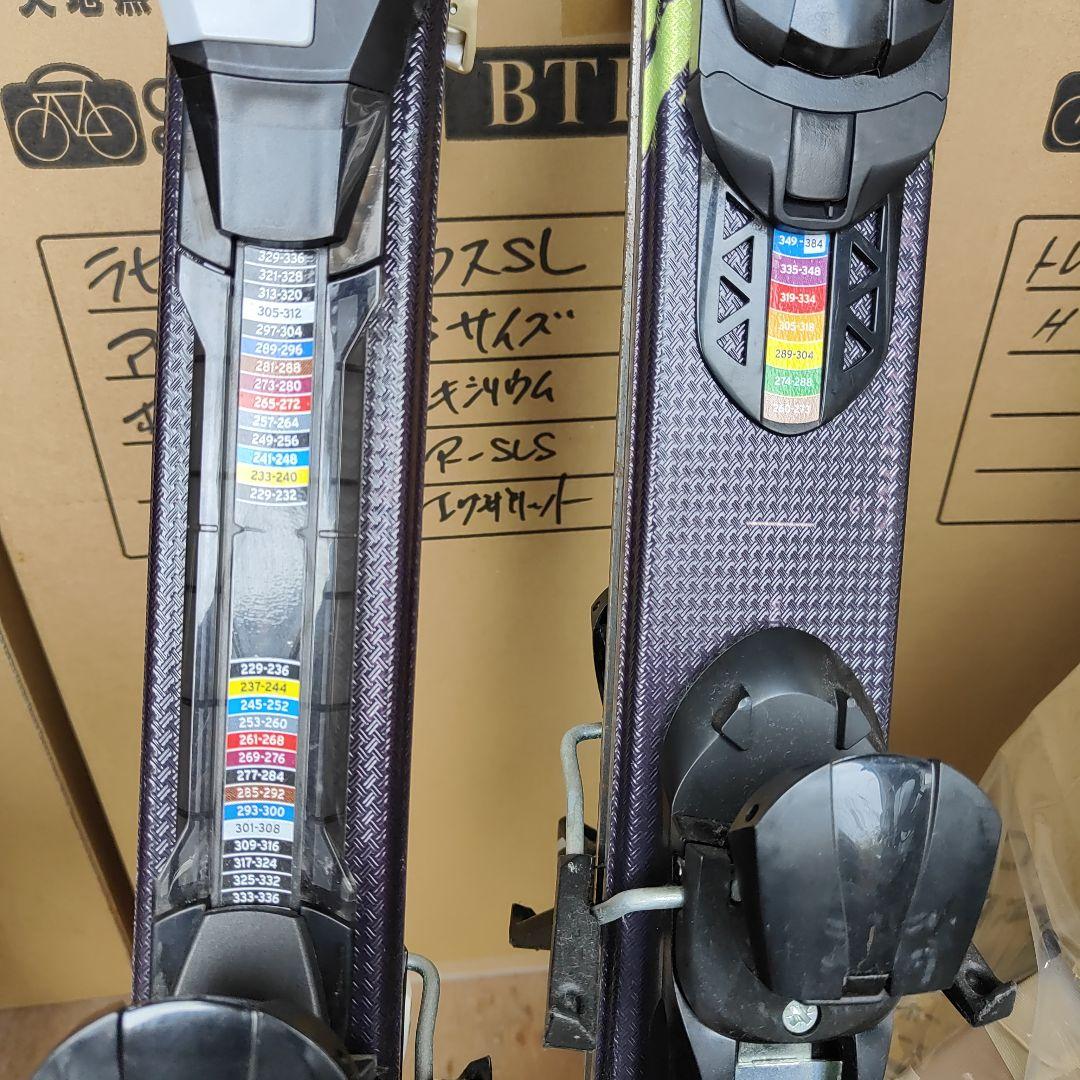 ミッドスキーSALOMON KARTスキー板140cmと 125cmセット売り☆