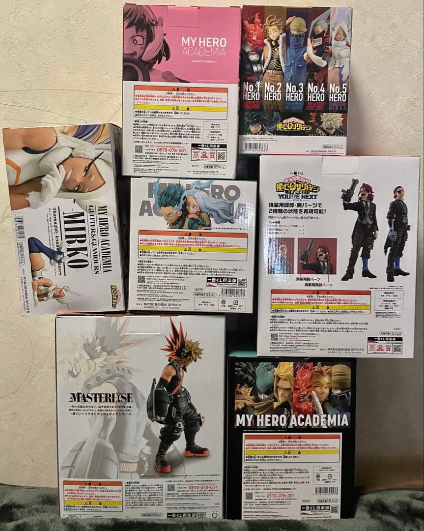僕のヒーローアカデミア 一番くじ フィギュア まとめ売り