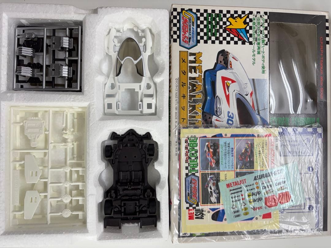 合金製の車ケース 1991メタルキット ASURADA-GSX 1/40