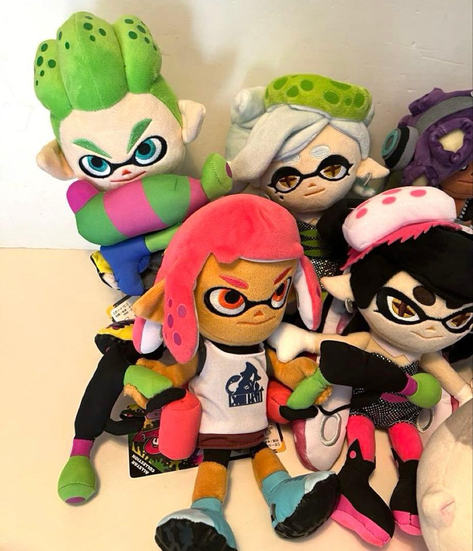 【Splatoon】ぬいぐるみ7体セット