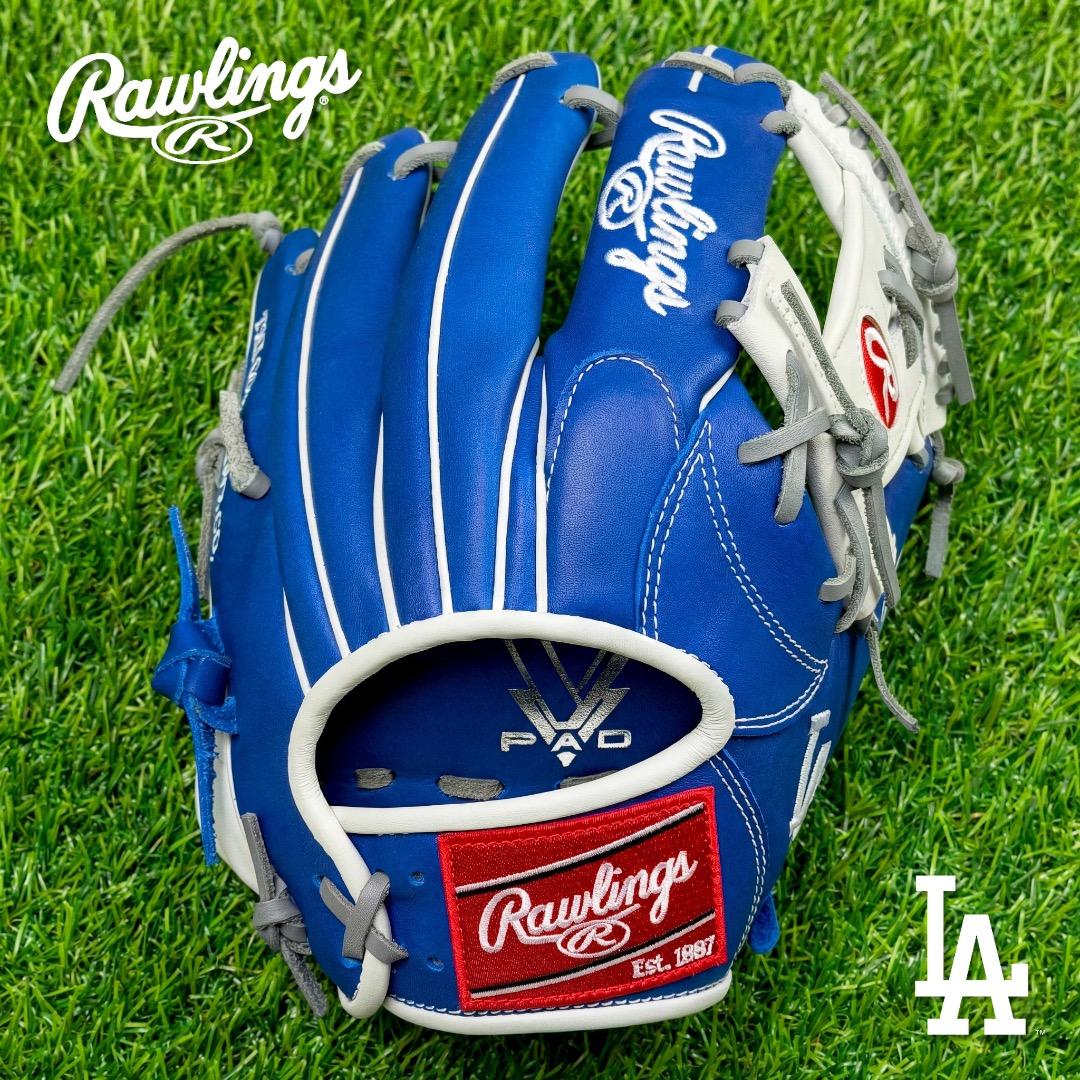 【新品】ローリングス 軟式 内野手用 グラブ MLB ロサンゼルス ドジャース