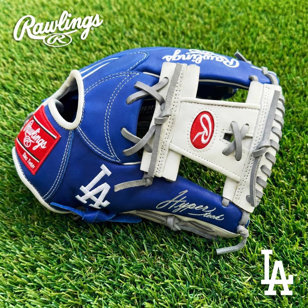 【新品】ローリングス 軟式 内野手用 グラブ MLB ロサンゼルス ドジャース