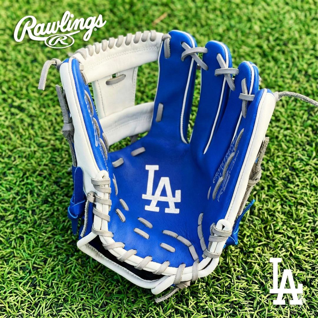 【新品】ローリングス 軟式 内野手用 グラブ MLB ロサンゼルス ドジャース