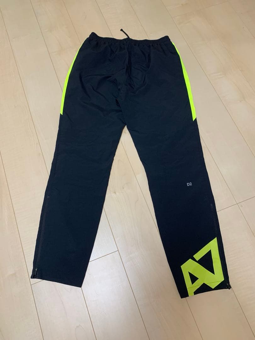 ASICS ジャージ上下セット A77蛍光イエロー/ブラック