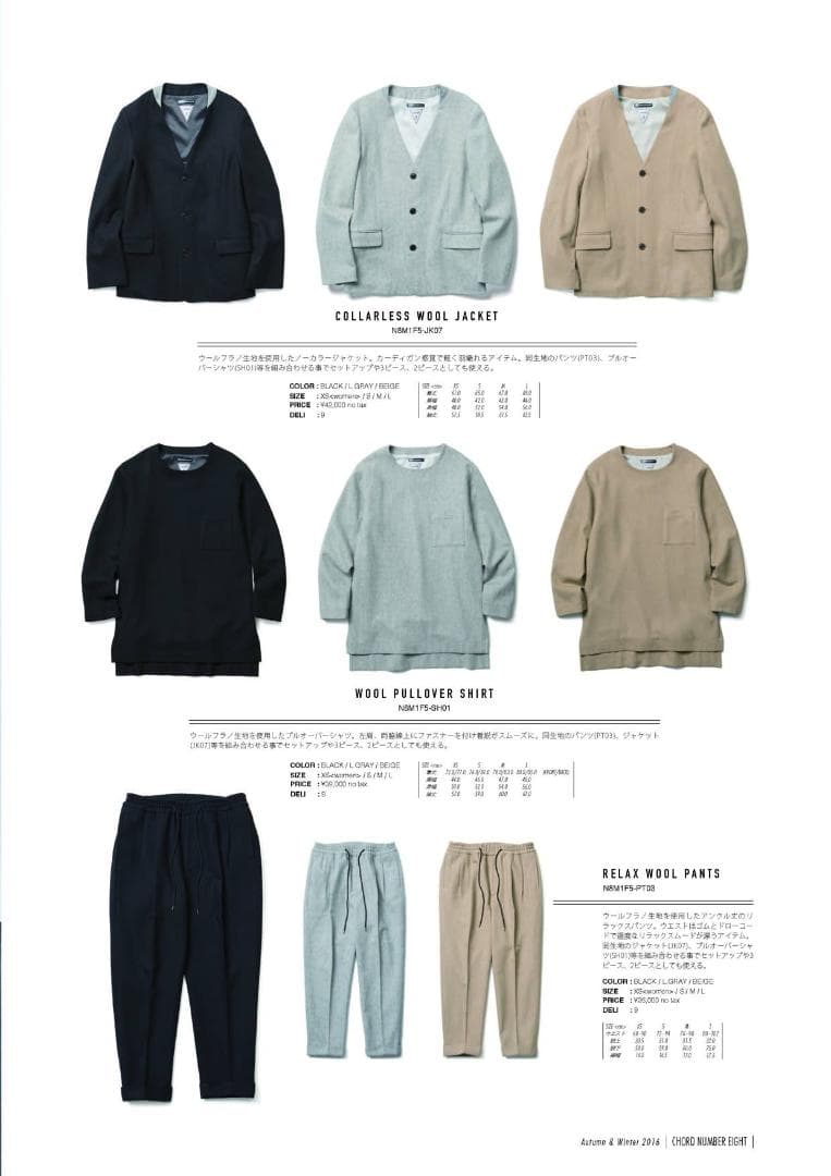 コードナンバーエイト　ジャケット　パンツ　セットアップ　金子ノブアキ　RIZE