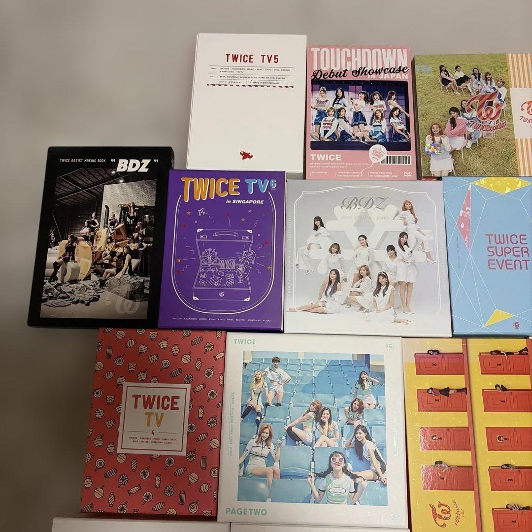 TWICE フォトブック　DVD他まとめ売り