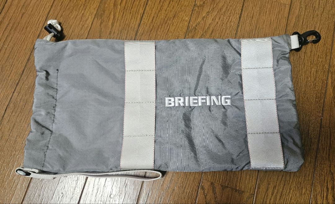 BRIEFING シューズバッグ セパレート2個セット グレー